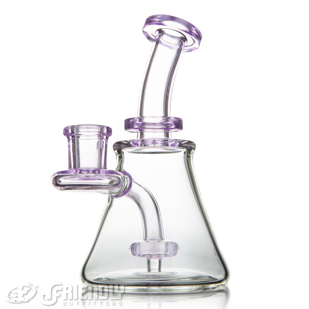 Fatboy Glass 14mm Purple Banger Hanger