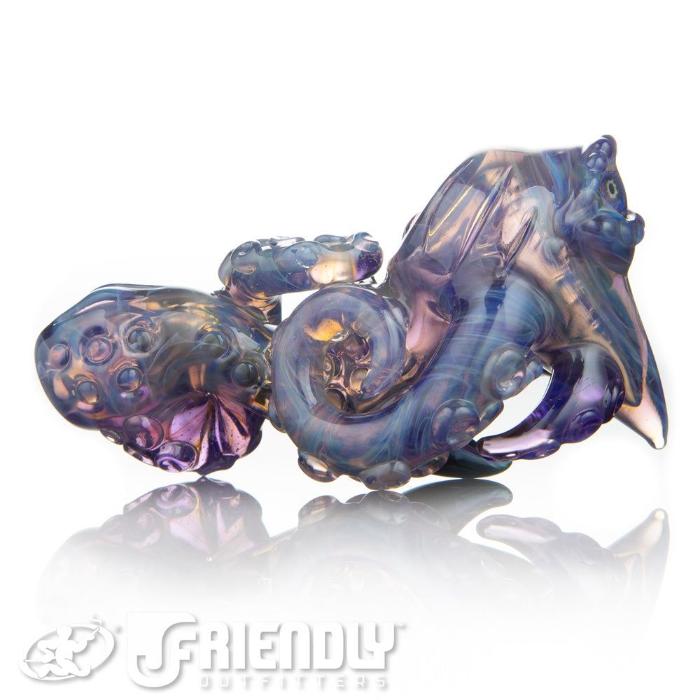 Makoe Glass Purple Sea Creature Sherlock