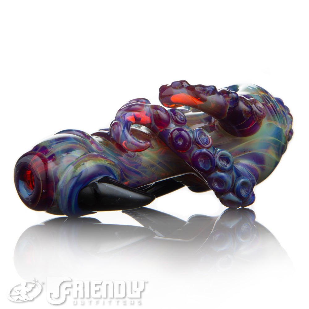 Mako Glass Amber Purple Sea Creature Spoon