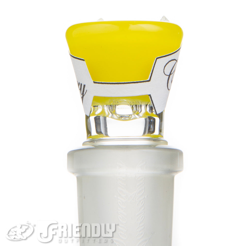 Sovereignty Glass 18mm Full Accent Canary Hornless Slide