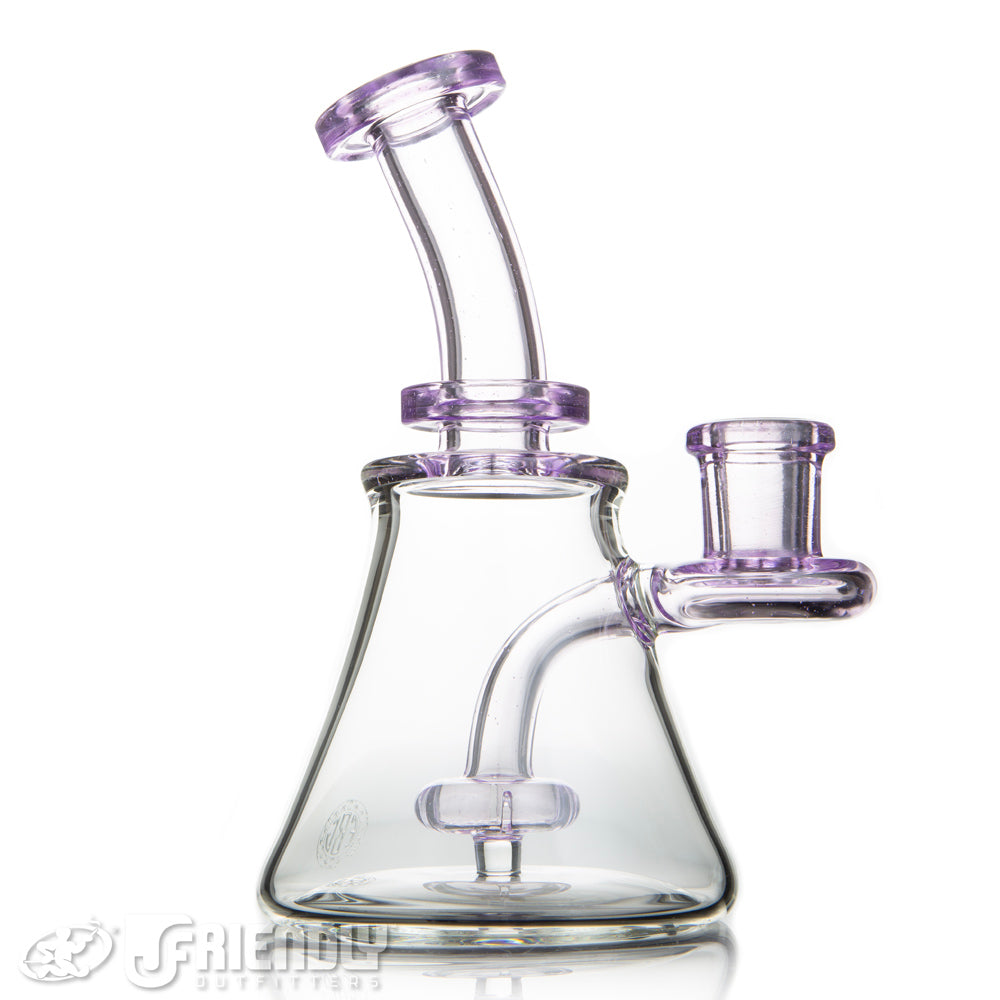 Fatboy Glass 14mm Purple Banger Hanger