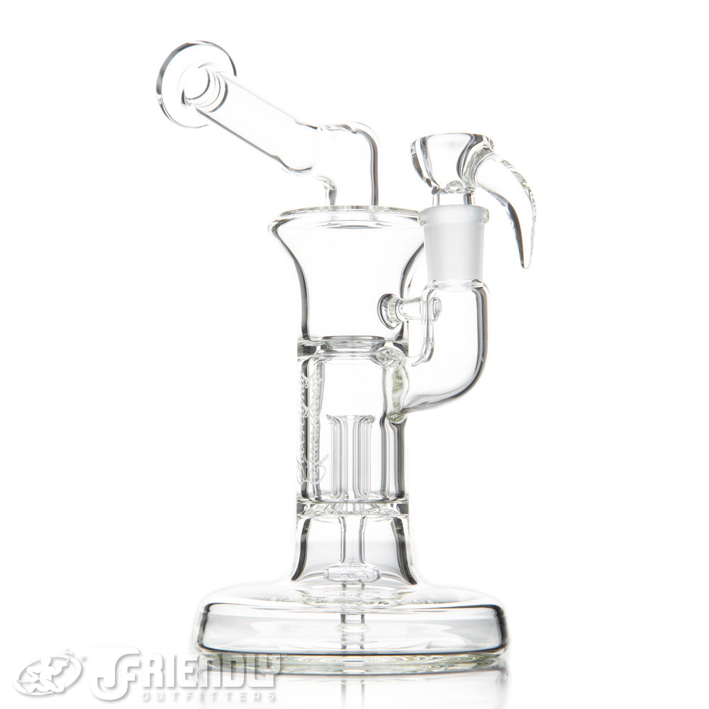Sovereignty Glass Hollow Foot Mini Pillar w/ Sidecar Neck
