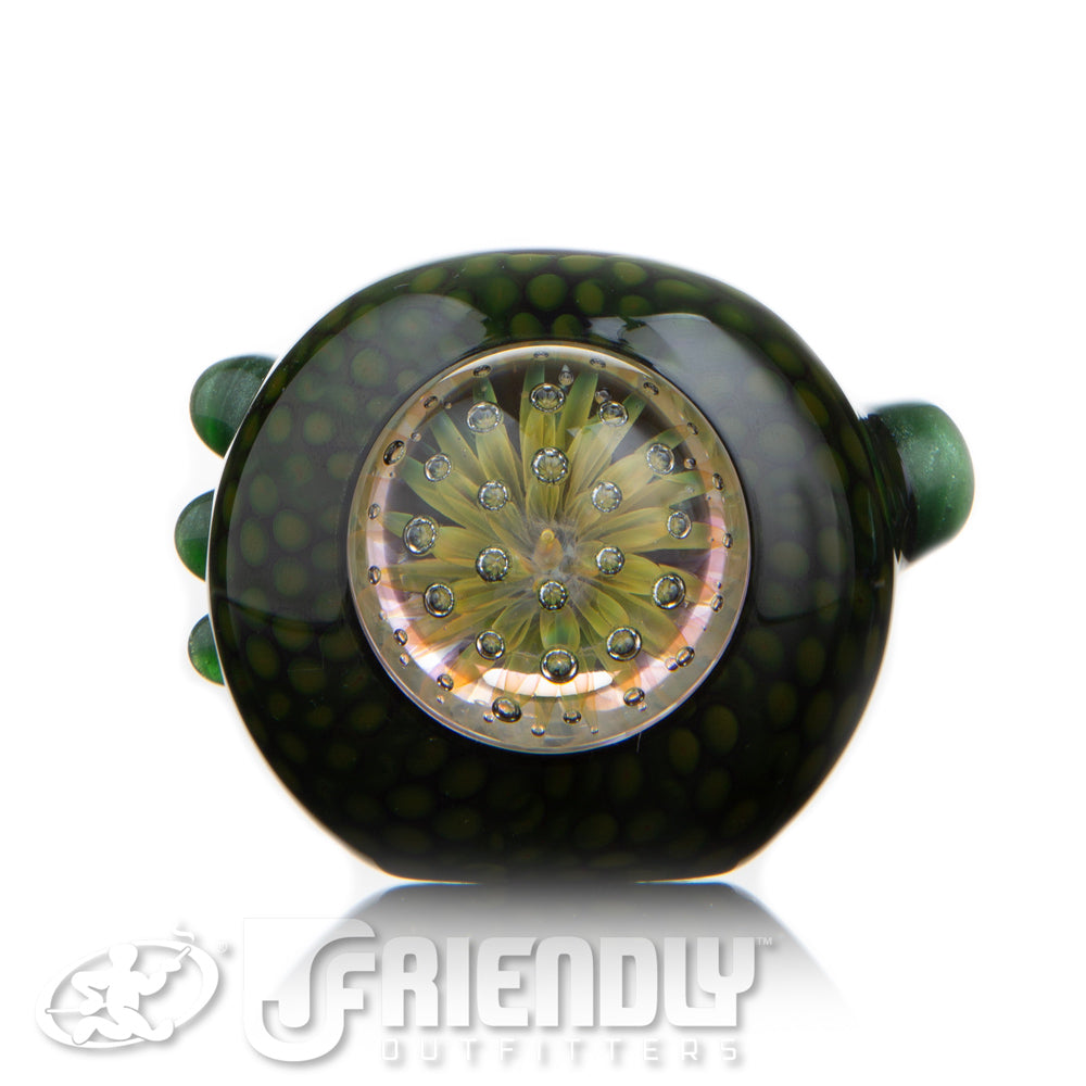 Firekist Air Trap Pipe w/ Green Accents