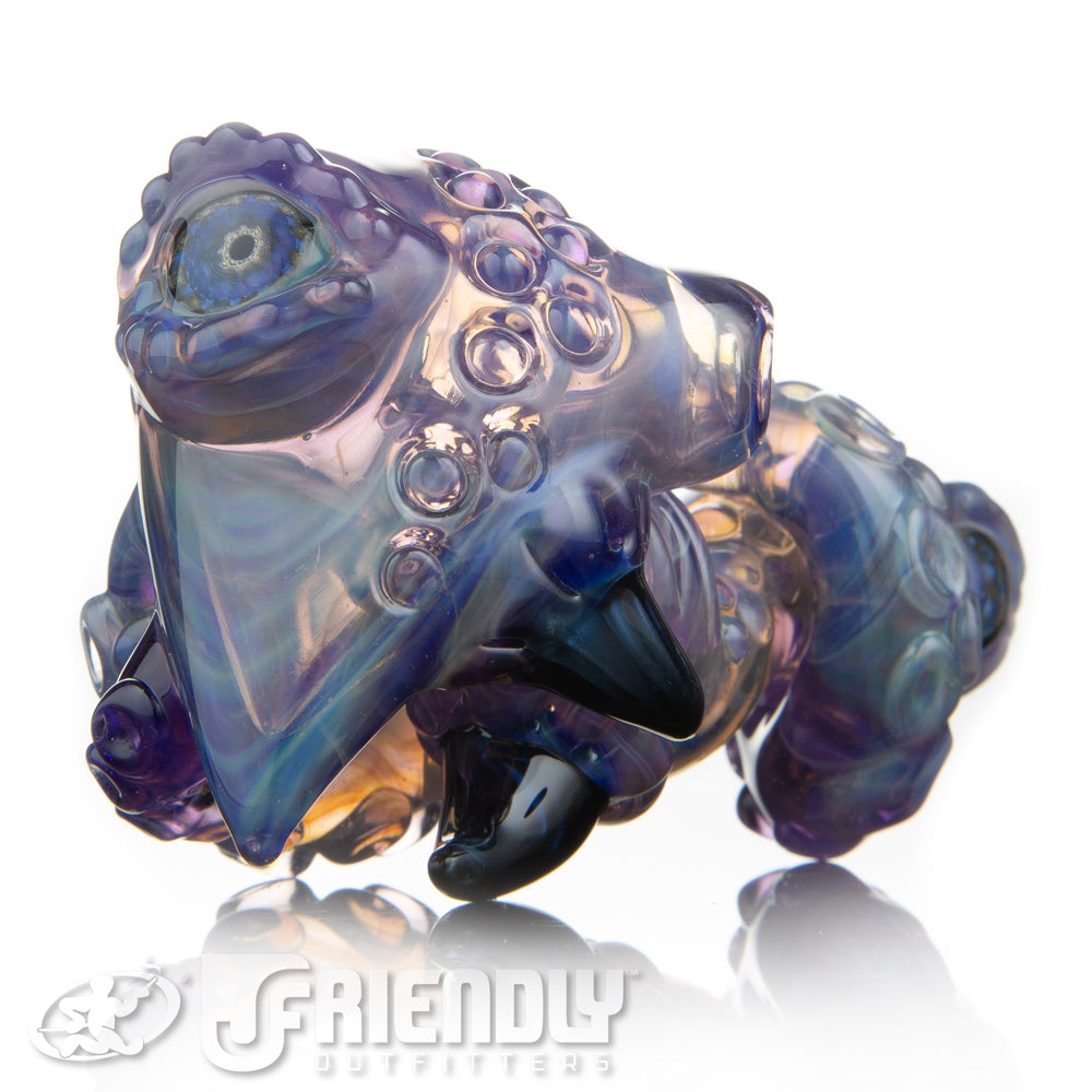 Makoe Glass Purple Sea Creature Sherlock