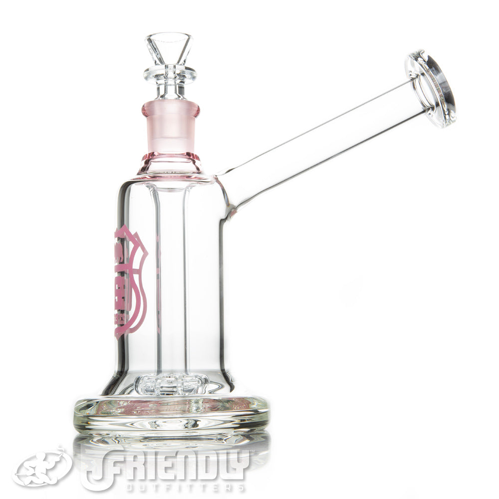 US Tubes 19mm Hybrid Bubbler w/Pink Label and Joint