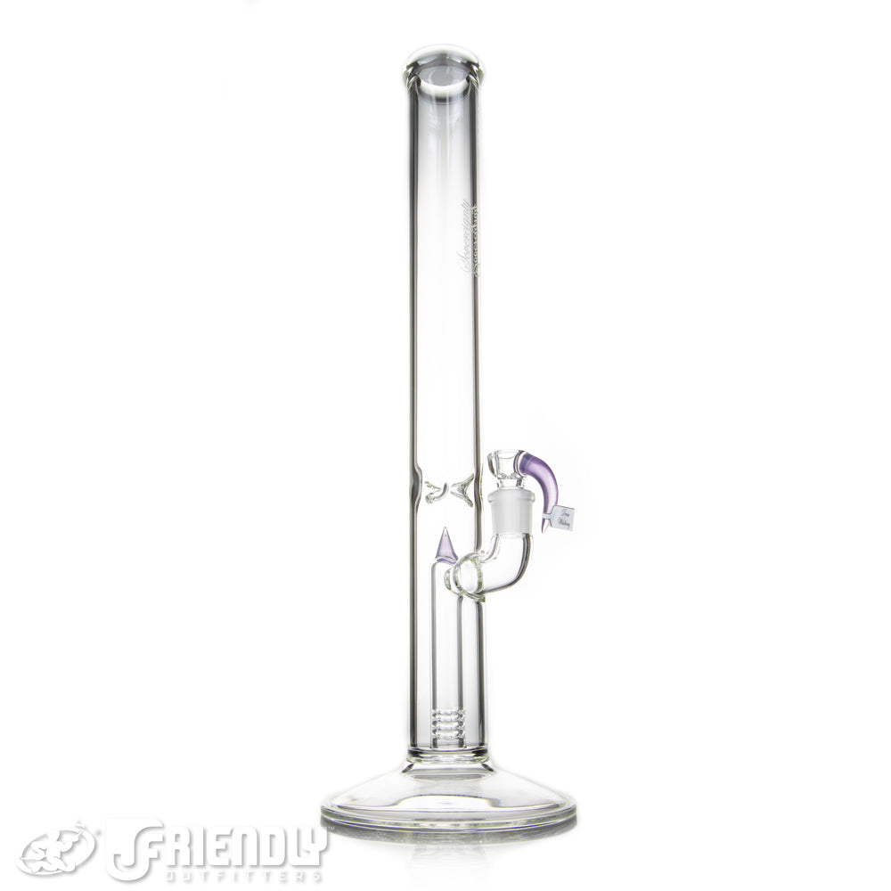 Sovereignty Glass 50x5 Front Facing Fixed 180 w/ Dense Wildberry Accents