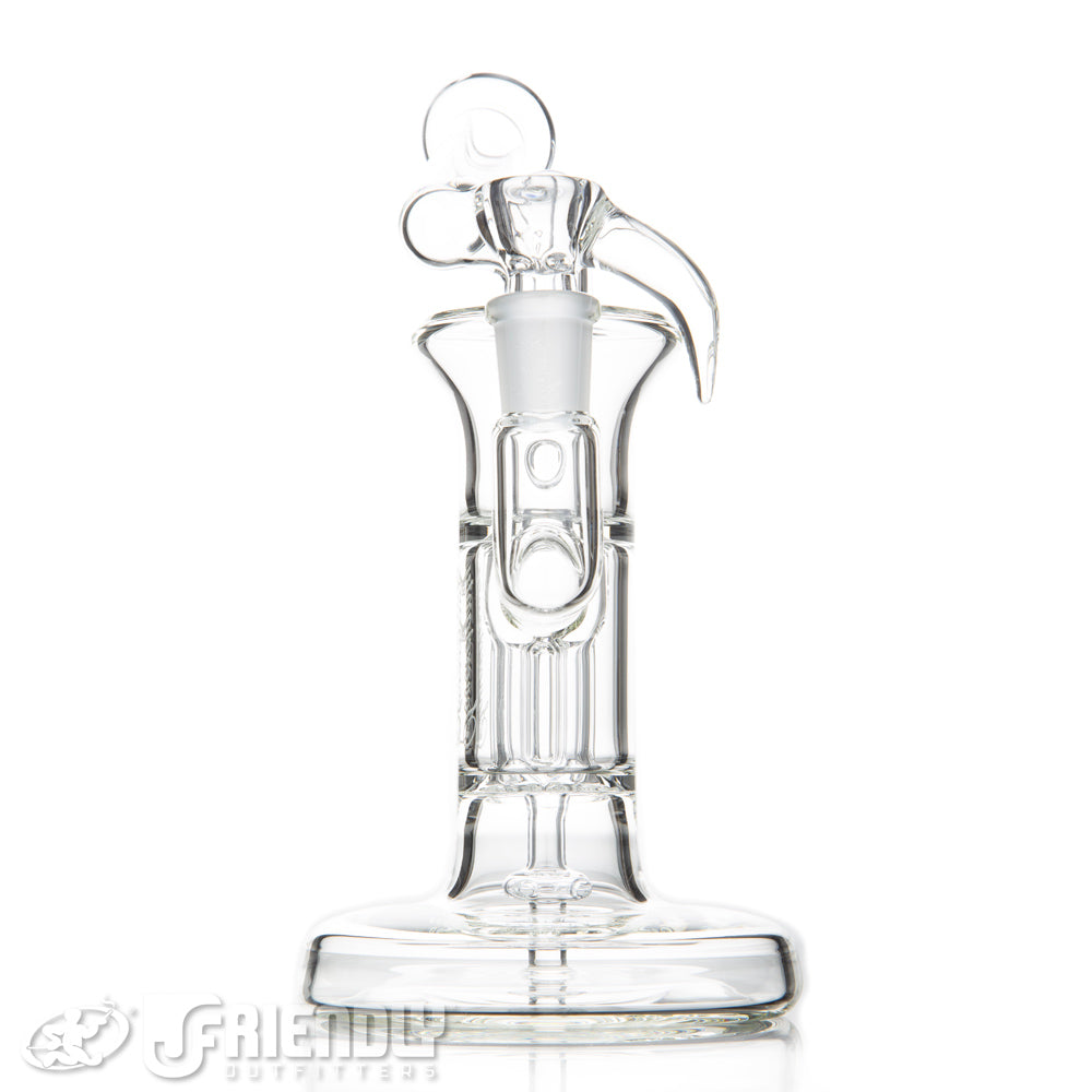 Sovereignty Glass Hollow Foot Mini Pillar w/ Sidecar Neck