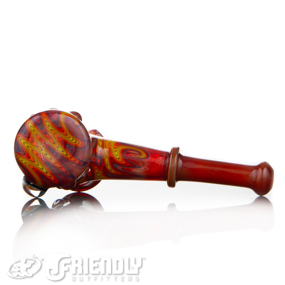 Fat Bottom Glass Red and Orange Reversal Montage Hammer