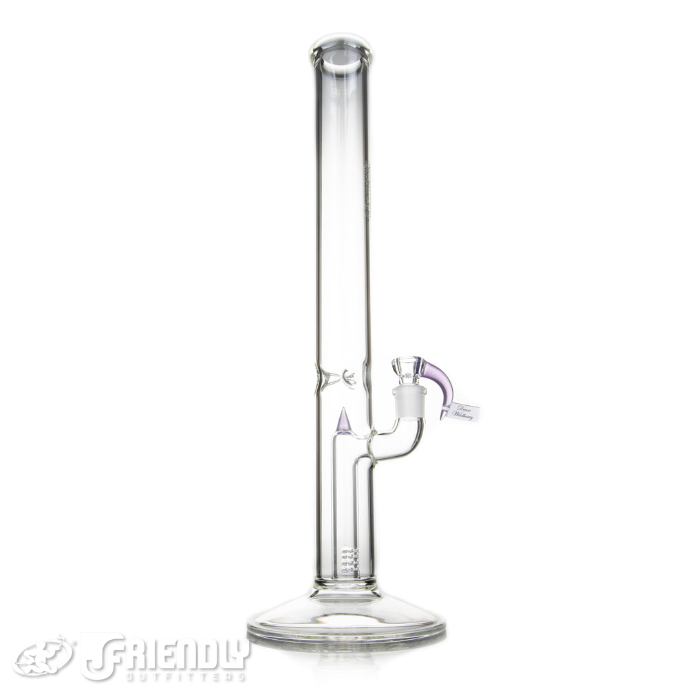 Sovereignty Glass 50x5 Front Facing Fixed 180 w/ Dense Wildberry Accents
