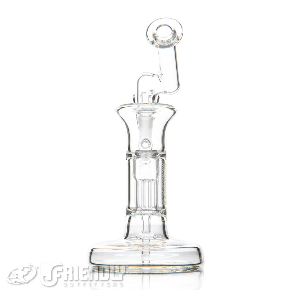 Sovereignty Glass Hollow Foot Mini Pillar w/ Sidecar Neck