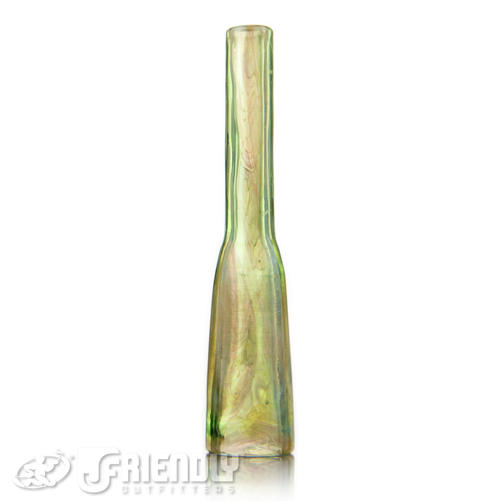 7 Ten Glass Fume Green Blunt Tip Holder