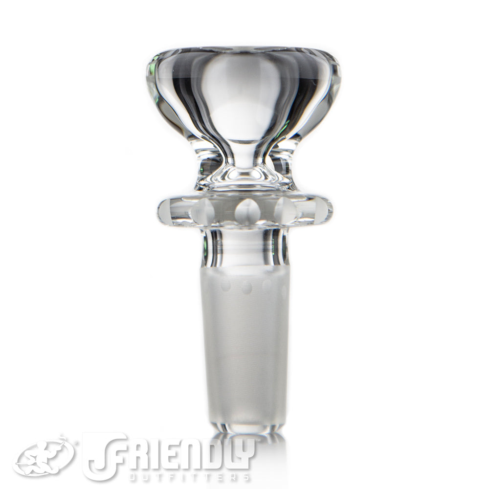 Mobius Glass 14mm Cold Worked Single Hole Slide #2
