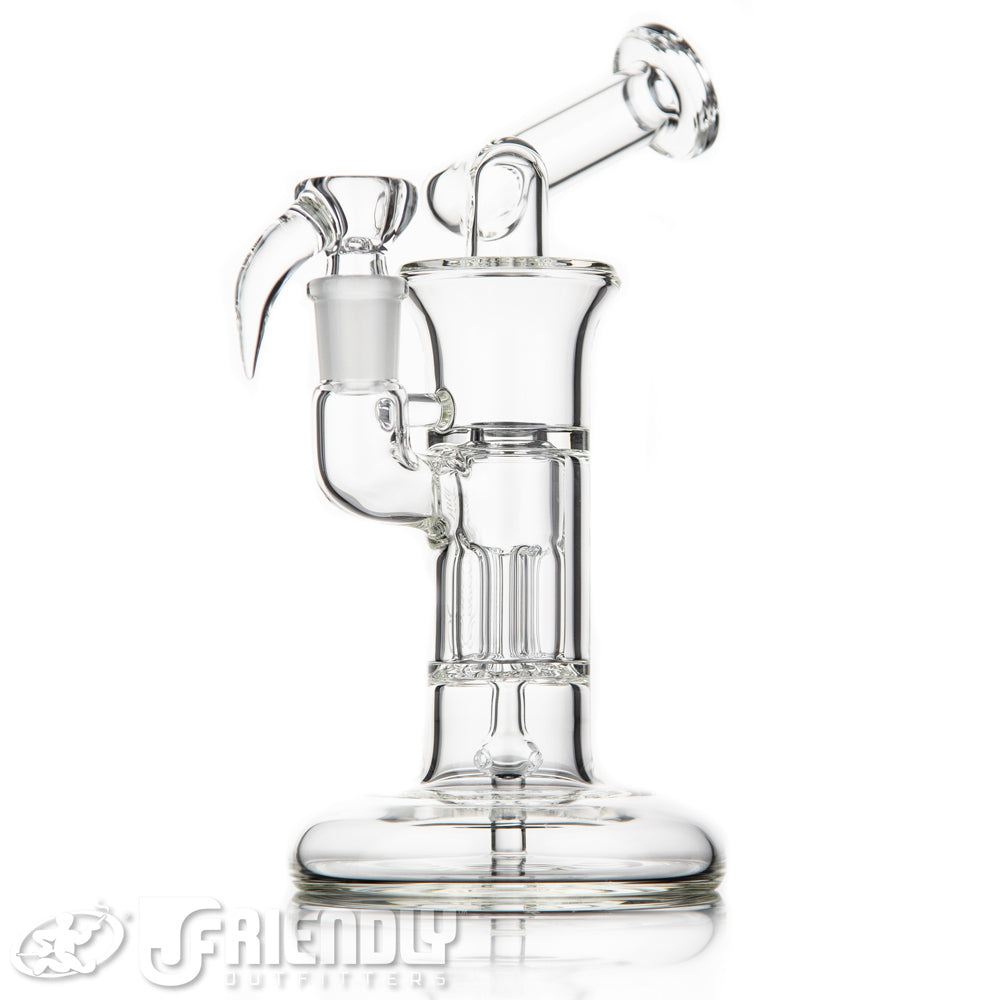 Sovereignty Glass Hollow Foot Mini Pillar w/ Sidecar Neck