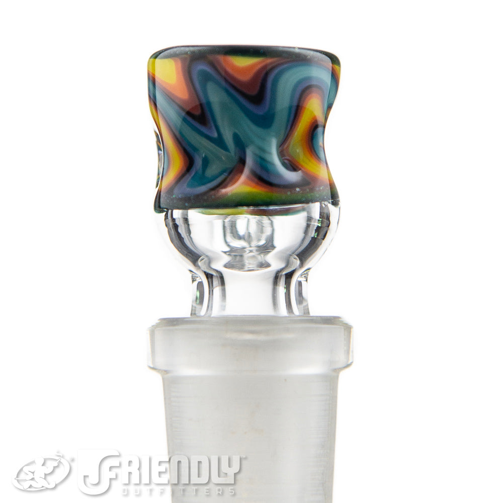 Liberty Glass 14mm Fire & Ice Multi Pinch Slide