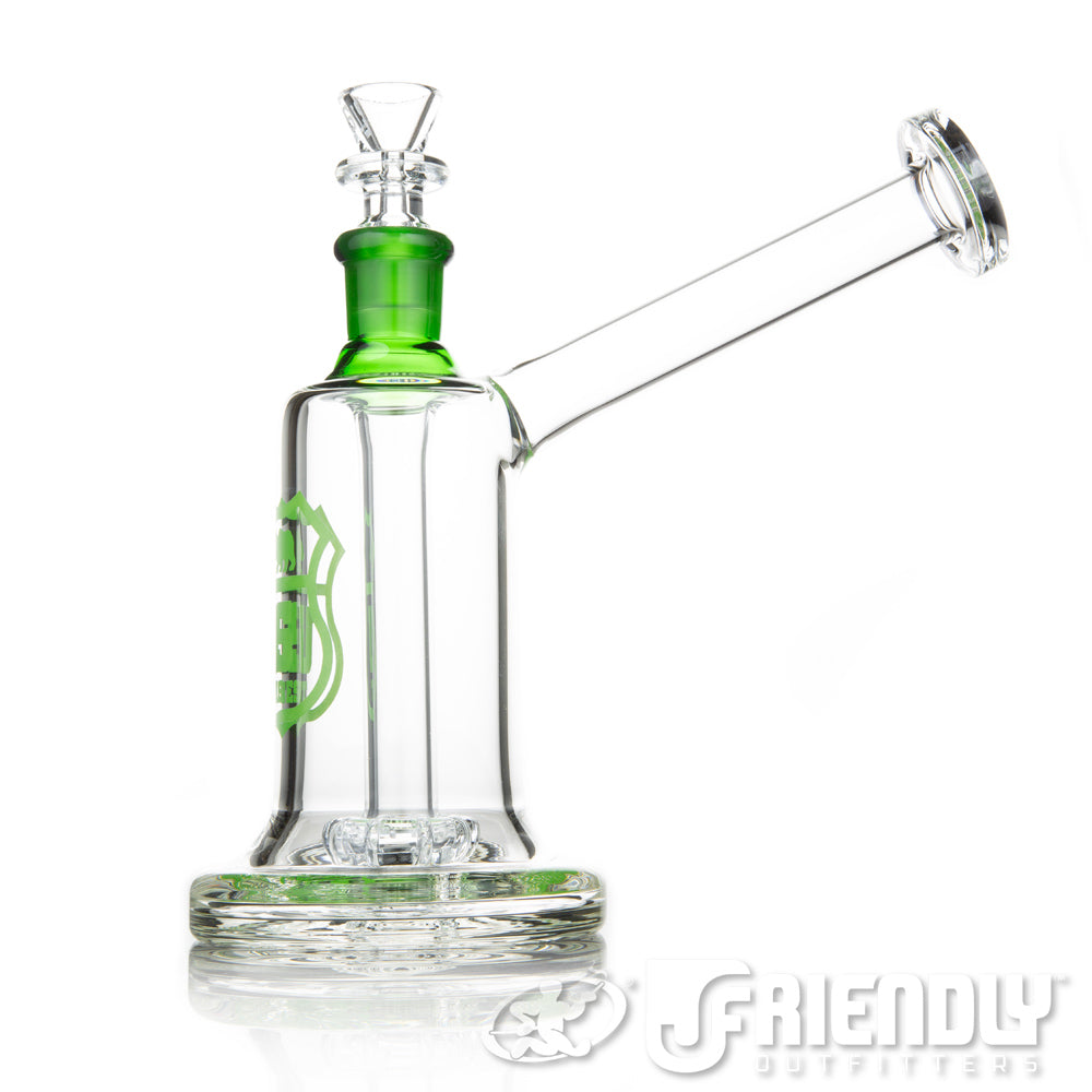 US Tubes 19mm Hybrid Bubbler w/Green Label and Joint