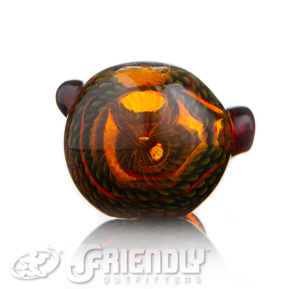 Firekist Snakeskin Spoon w/ Red Accents