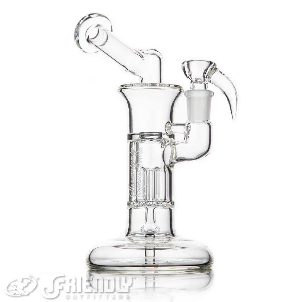 Sovereignty Glass Hollow Foot Mini Pillar w/ Sidecar Neck