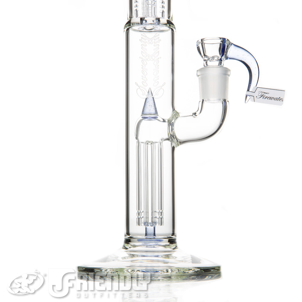 Sovereignty Glass Pawn Fixed 4 Arm w/ Firewater Accents