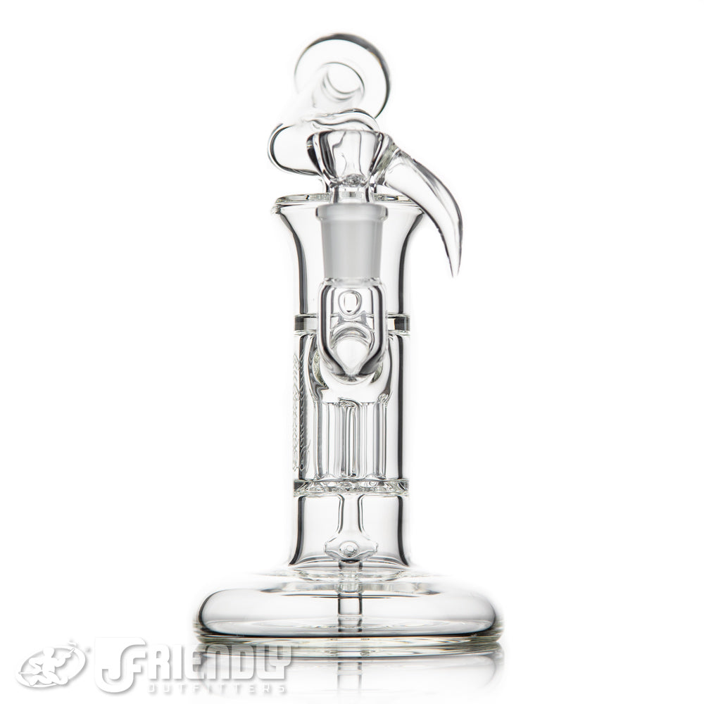 Sovereignty Glass Hollow Foot Mini Pillar w/ Sidecar Neck