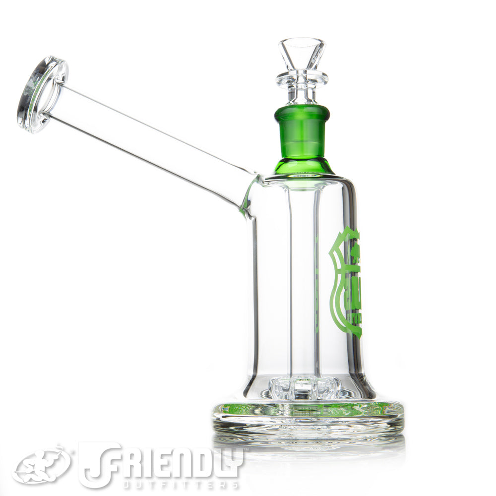 US Tubes 19mm Hybrid Bubbler w/Green Label and Joint