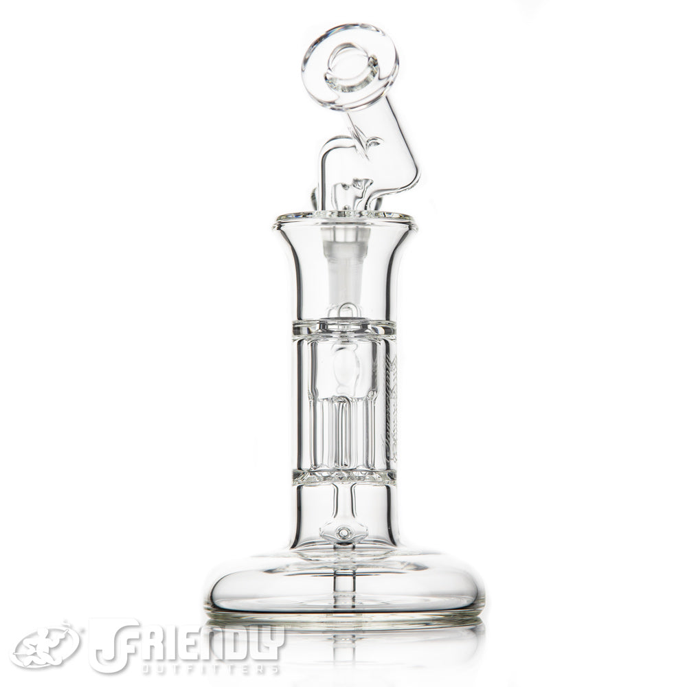 Sovereignty Glass Hollow Foot Mini Pillar w/ Sidecar Neck