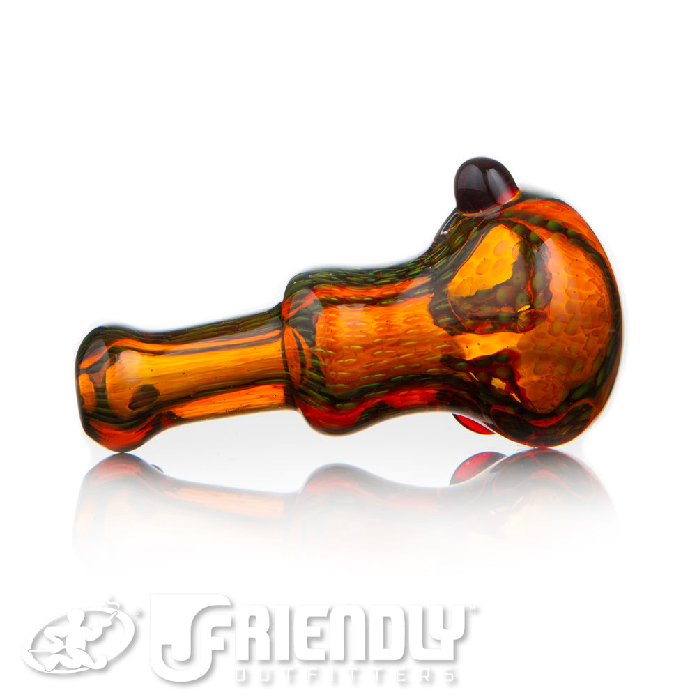 Firekist Snakeskin Spoon w/ Red Accents