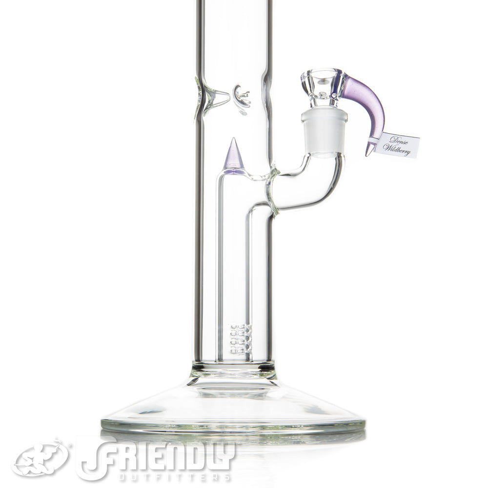 Sovereignty Glass 50x5 Front Facing Fixed 180 w/ Dense Wildberry Accents