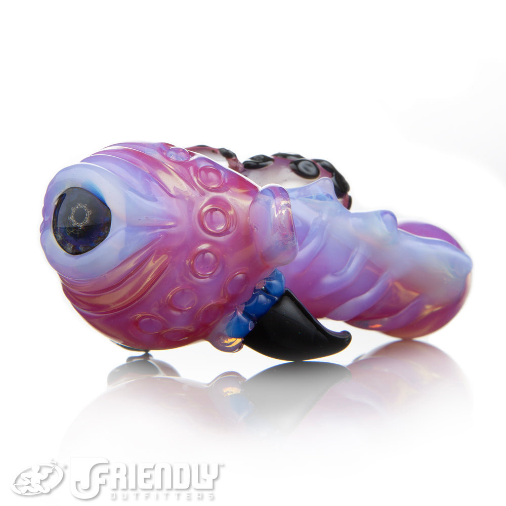 Mako Glass Pink Fade Sea Monster Spoon