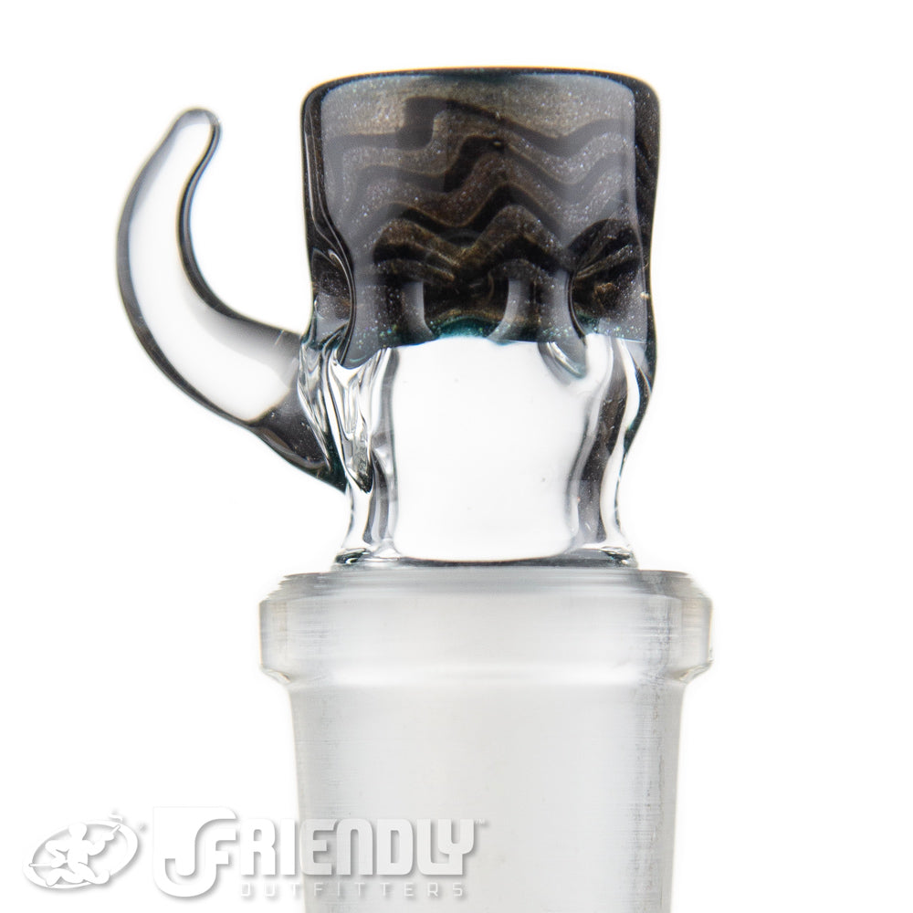 Liberty Glass 18mm Black & Grey Multi Pinch Slide