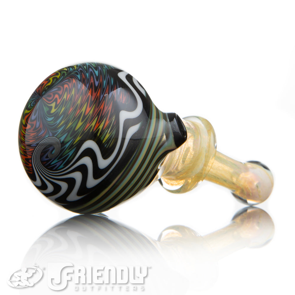 Amar Glass Double Layer Fumed Frit Mouth Piece