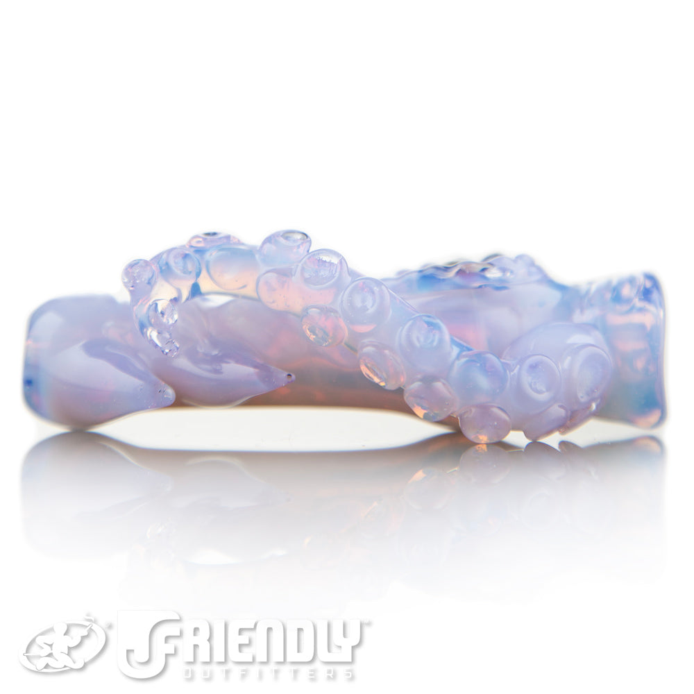Mako Glass Pink Slyme Chillum #19