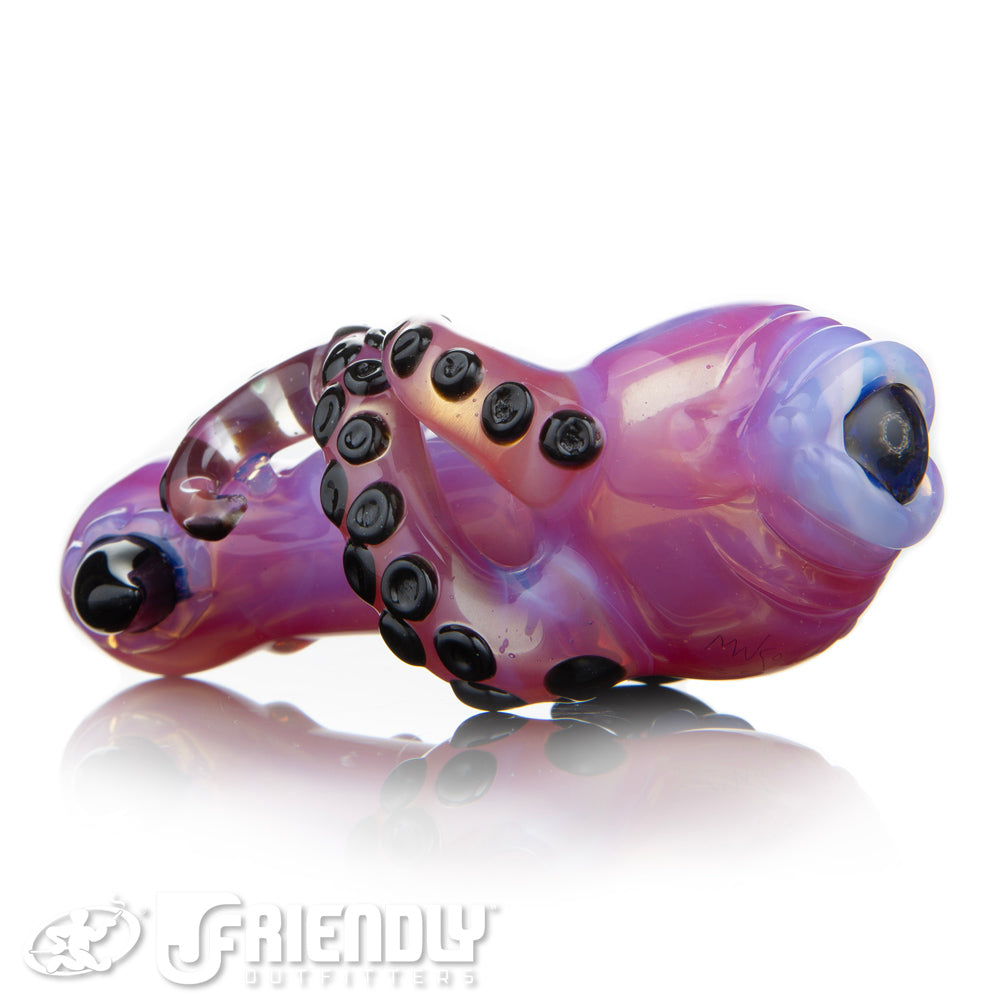 Mako Glass Pink Fade Sea Monster Spoon