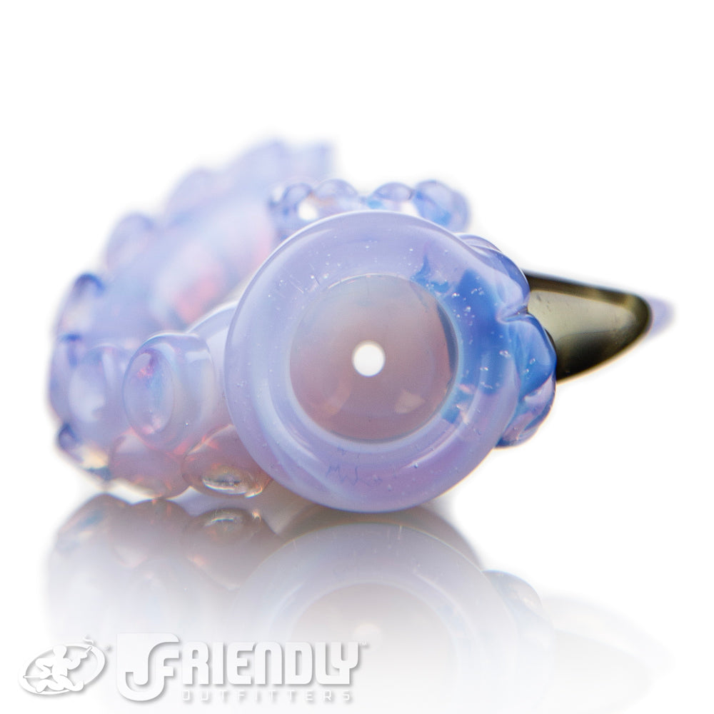 Mako Glass Pink Slyme Chillum #19