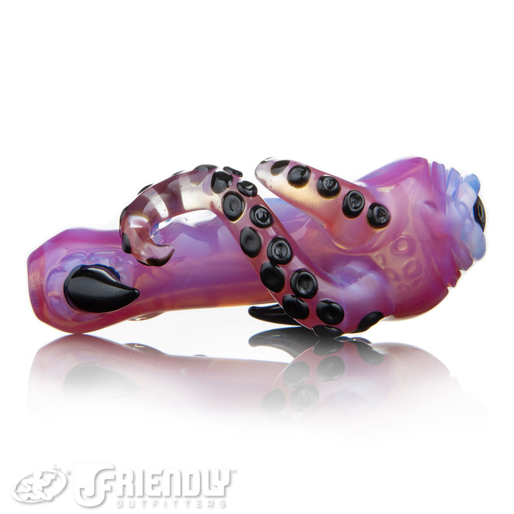 Mako Glass Pink Fade Sea Monster Spoon