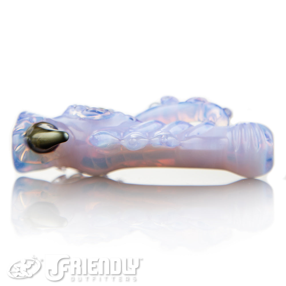 Mako Glass Pink Slyme Chillum #19
