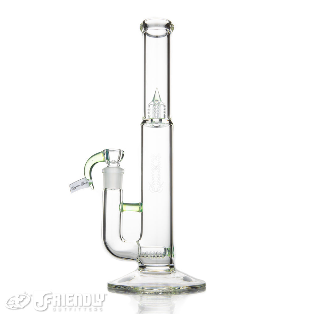 Sovereignty Glass Pawn Downgrid Stemline w/ Egyptian Green Accents