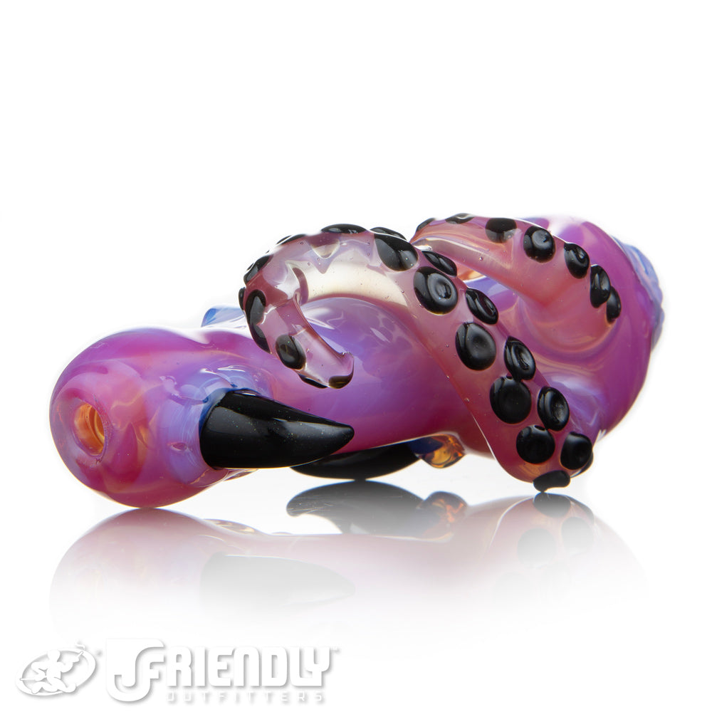 Mako Glass Pink Fade Sea Monster Spoon