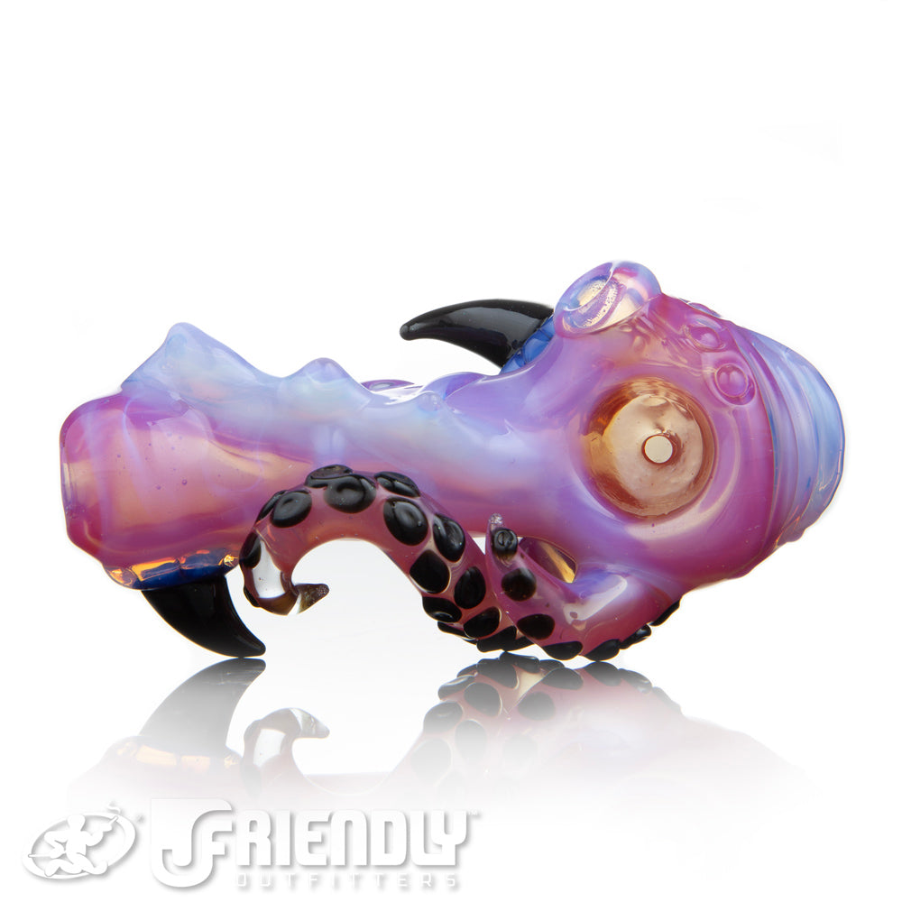 Mako Glass Pink Fade Sea Monster Spoon