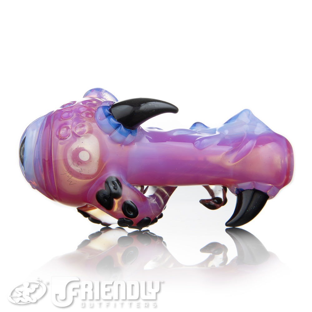 Mako Glass Pink Fade Sea Monster Spoon