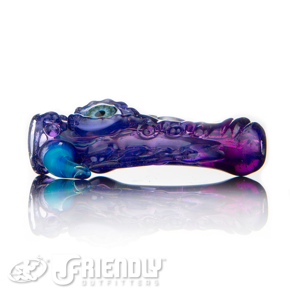 Mako Glass Sea Monster Chillum #4