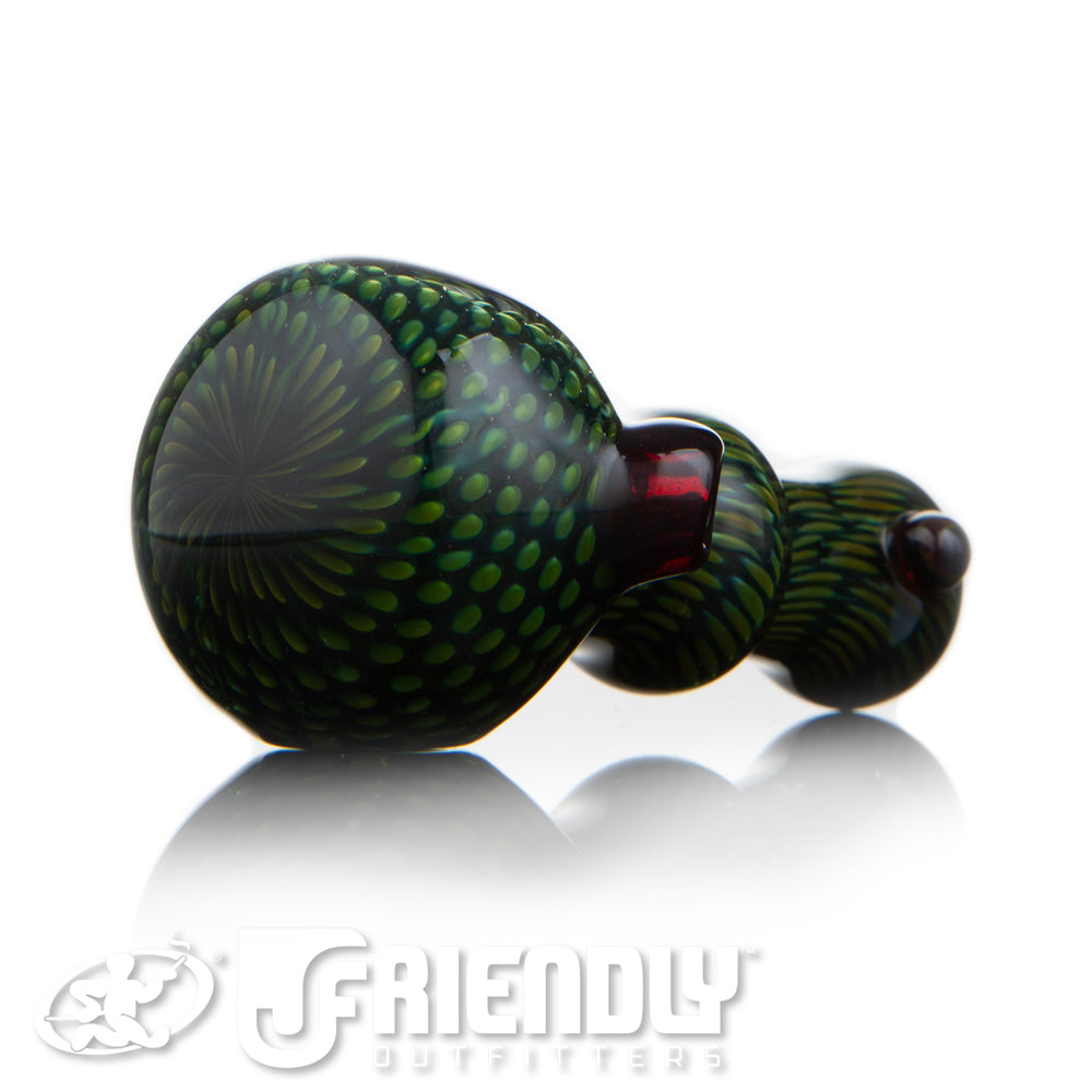 Firekist Snakeskin Spoon w/ Red Accents