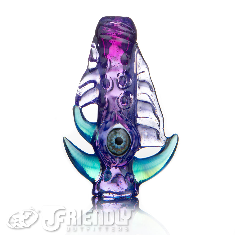 Mako Glass Sea Monster Chillum #4