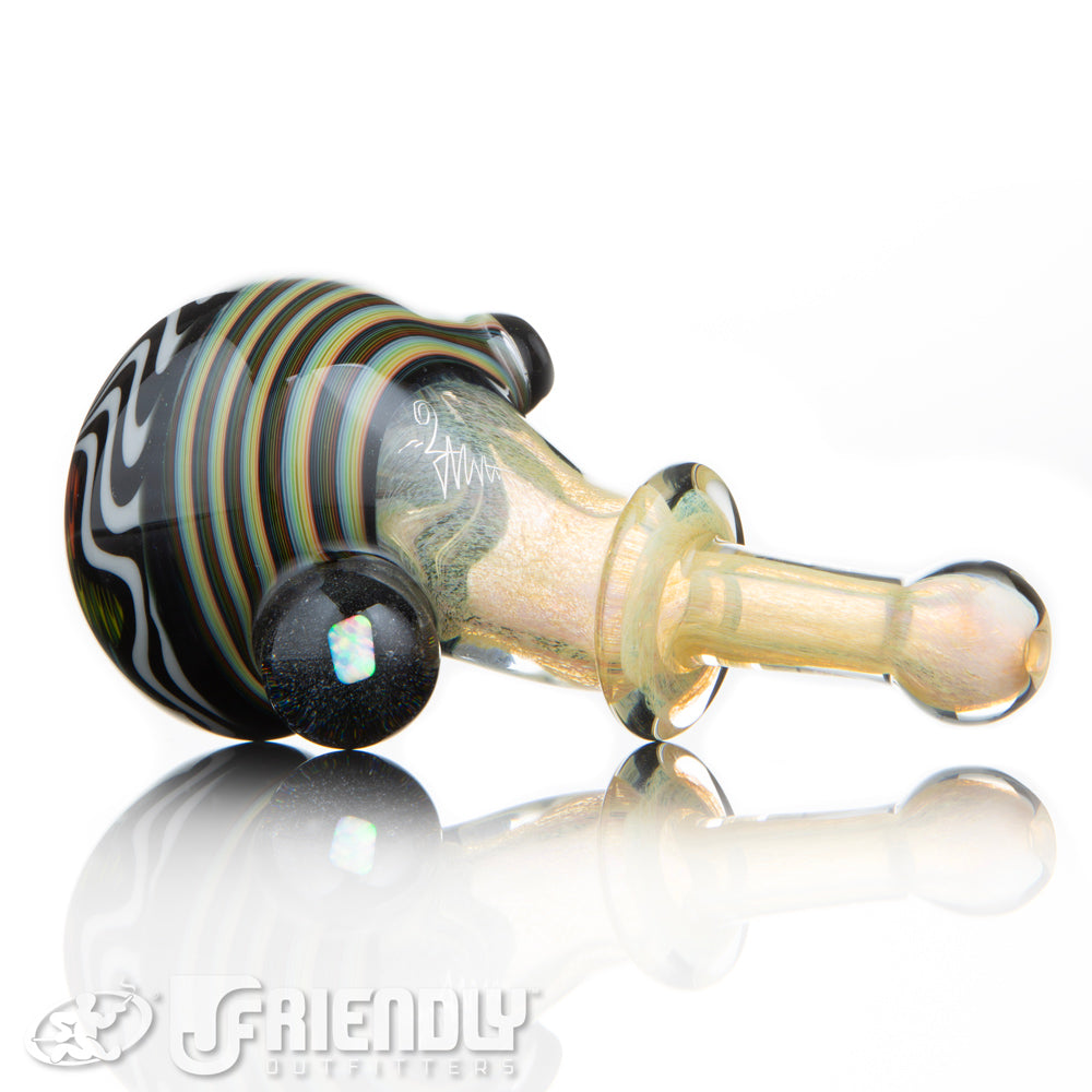 Amar Glass Double Layer Fumed Frit Mouth Piece