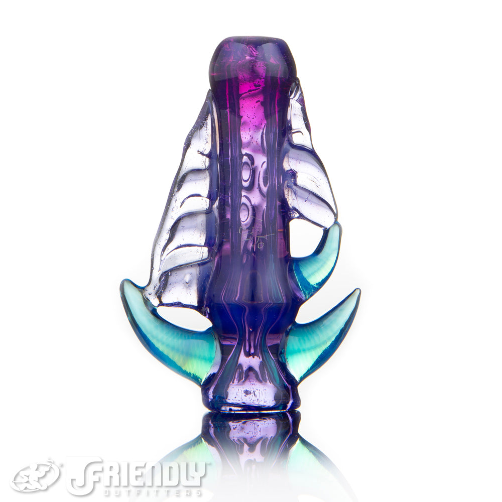 Mako Glass Sea Monster Chillum #4