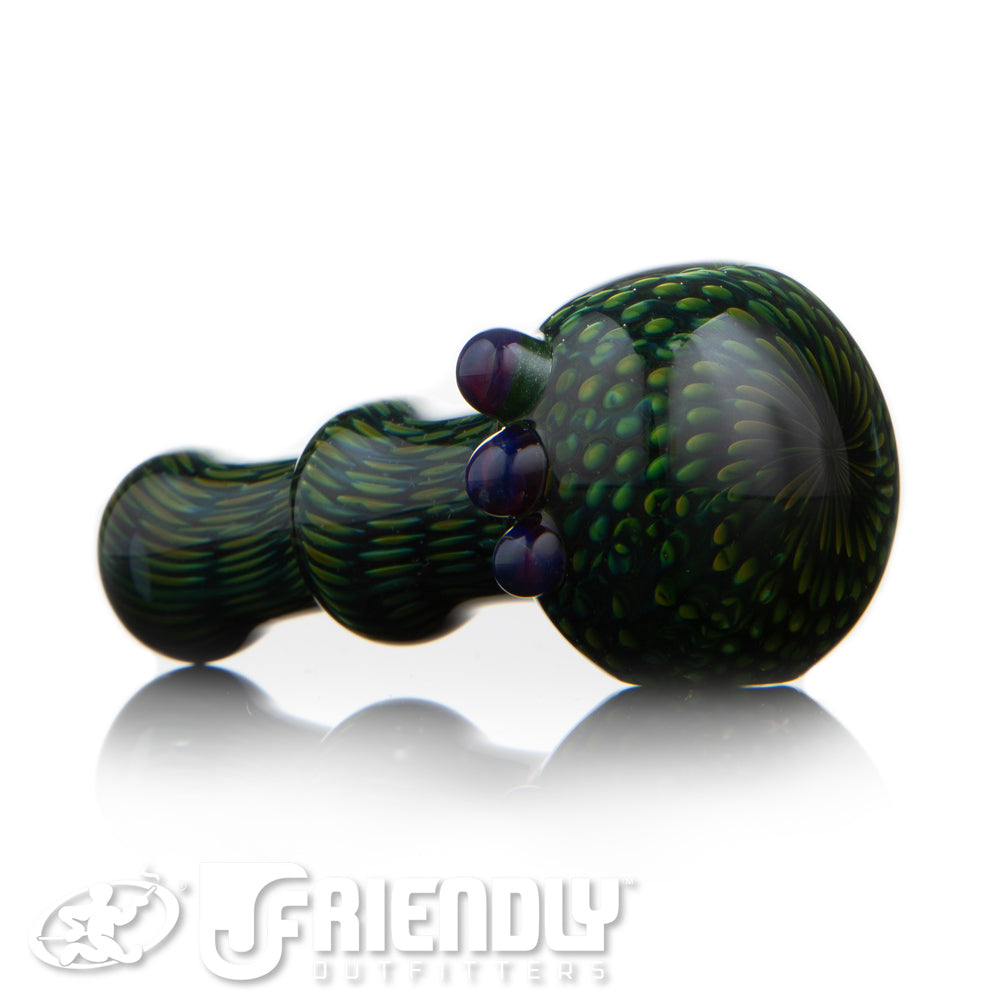 Firekist Snakeskin Spoon w/ Red Accents