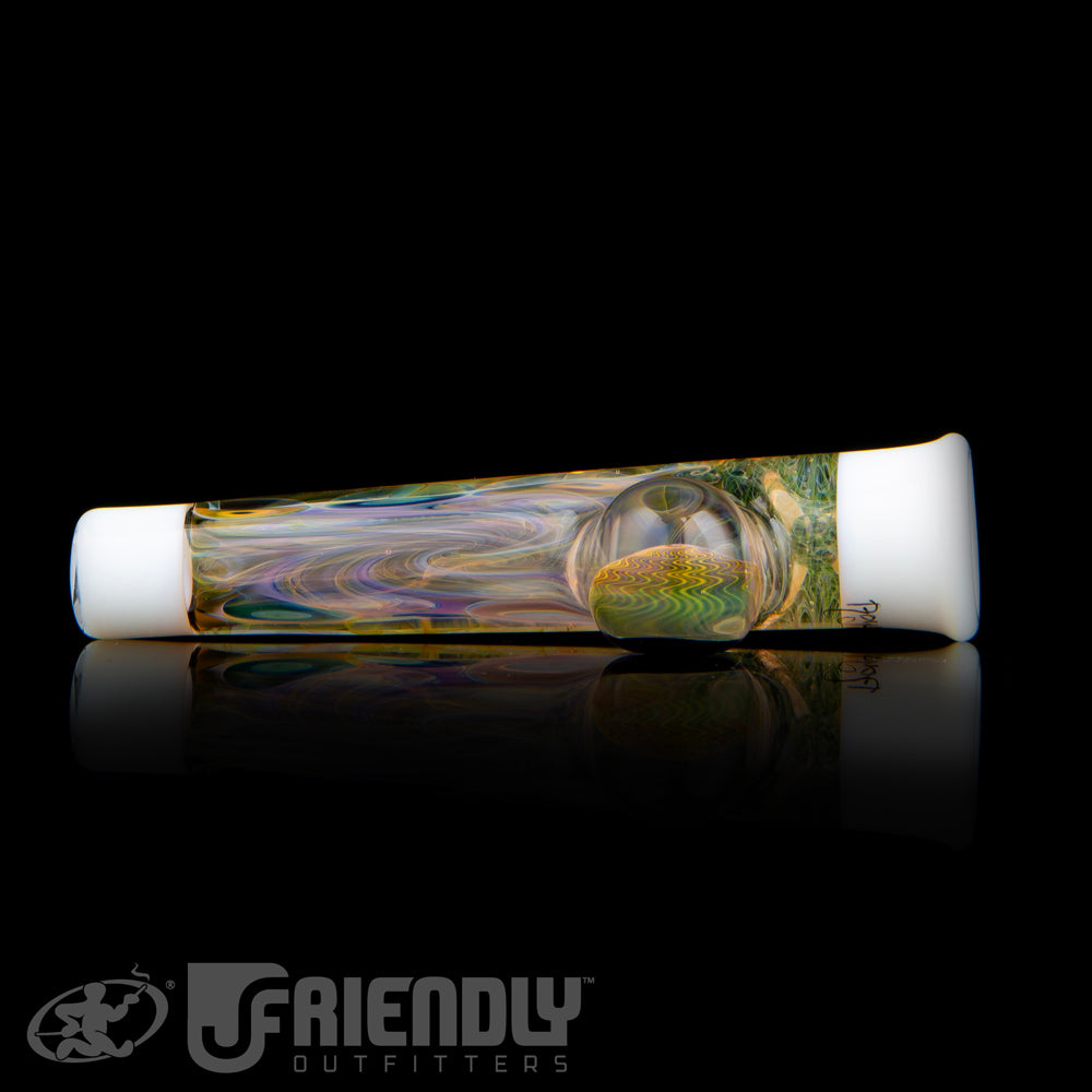 Royals Glass Fumed Onie w/ Lotus White Accents