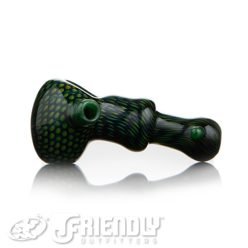 Firekist Snakeskin Spoon w/ Green Accents