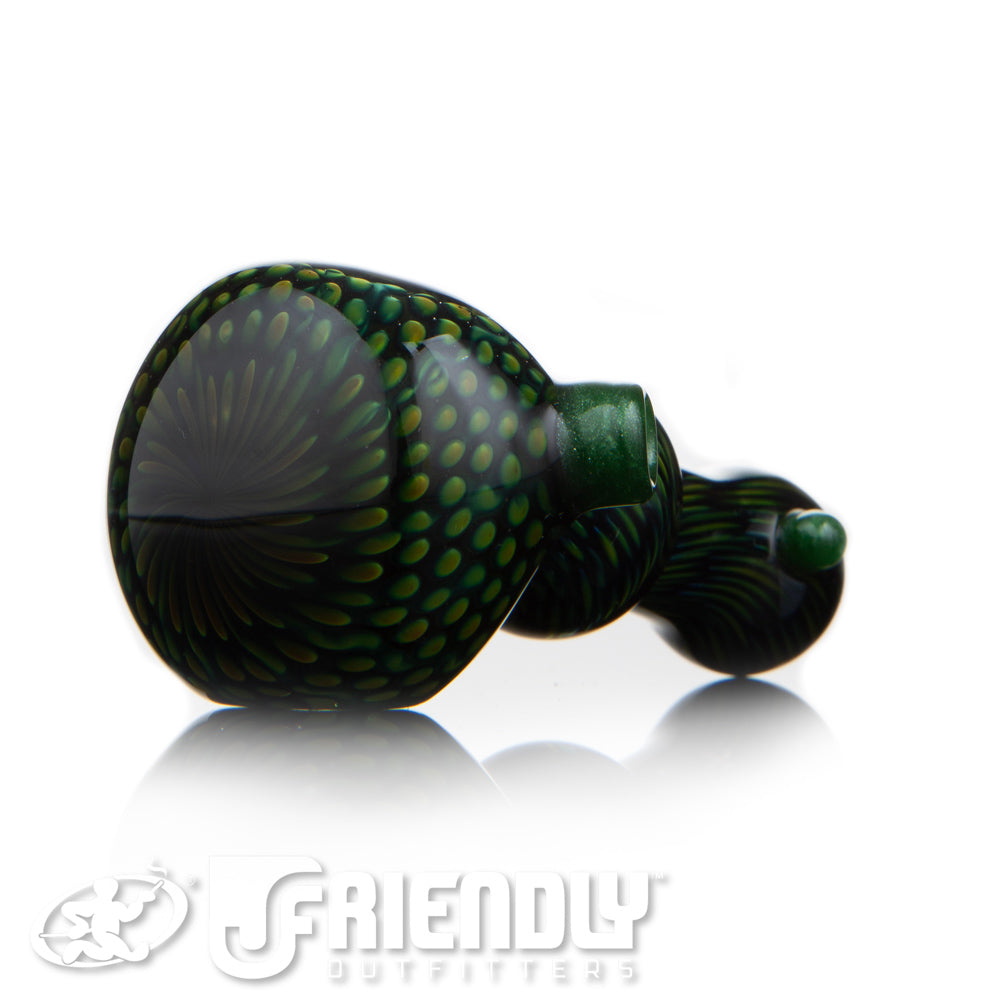 Firekist Snakeskin Spoon w/ Green Accents
