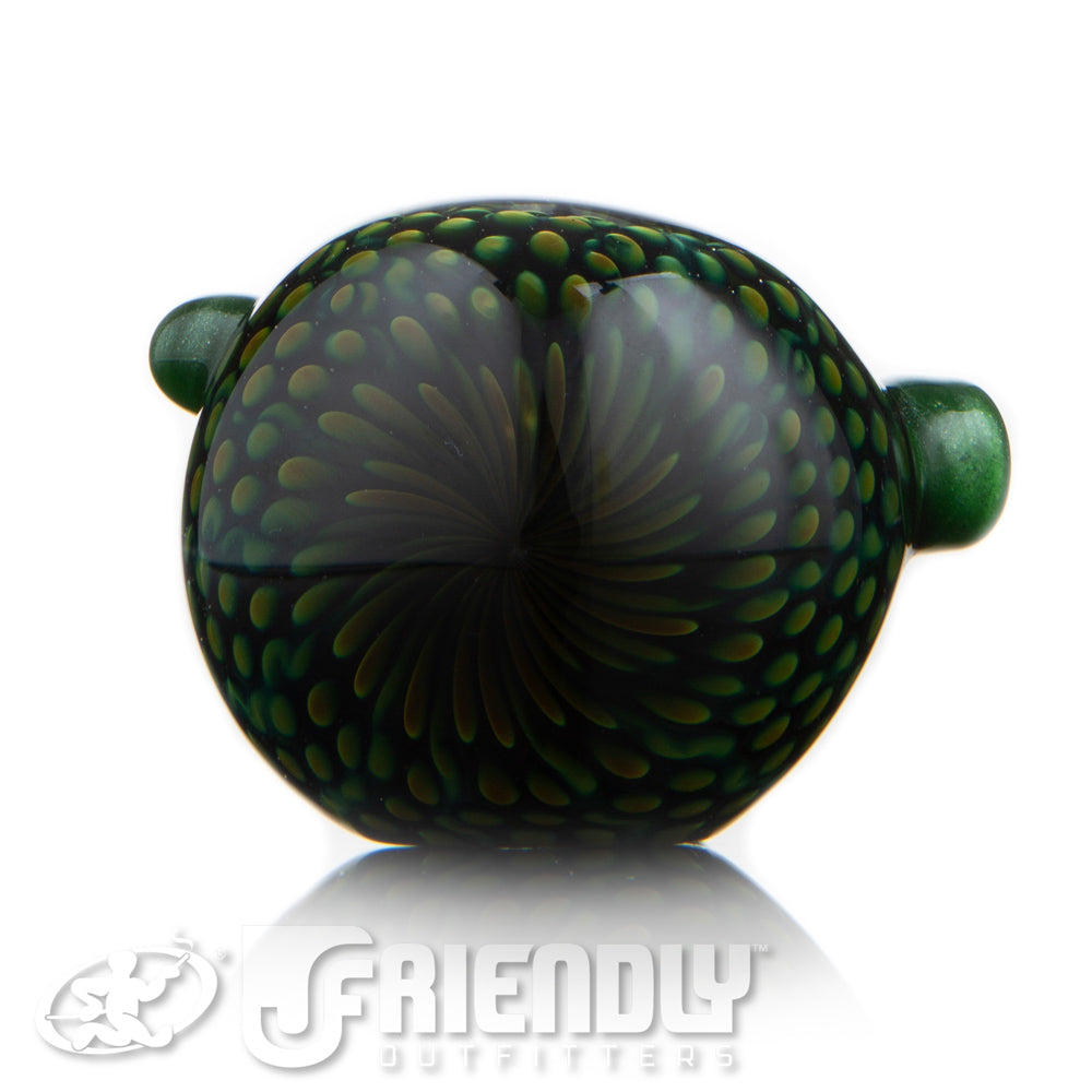 Firekist Snakeskin Spoon w/ Green Accents