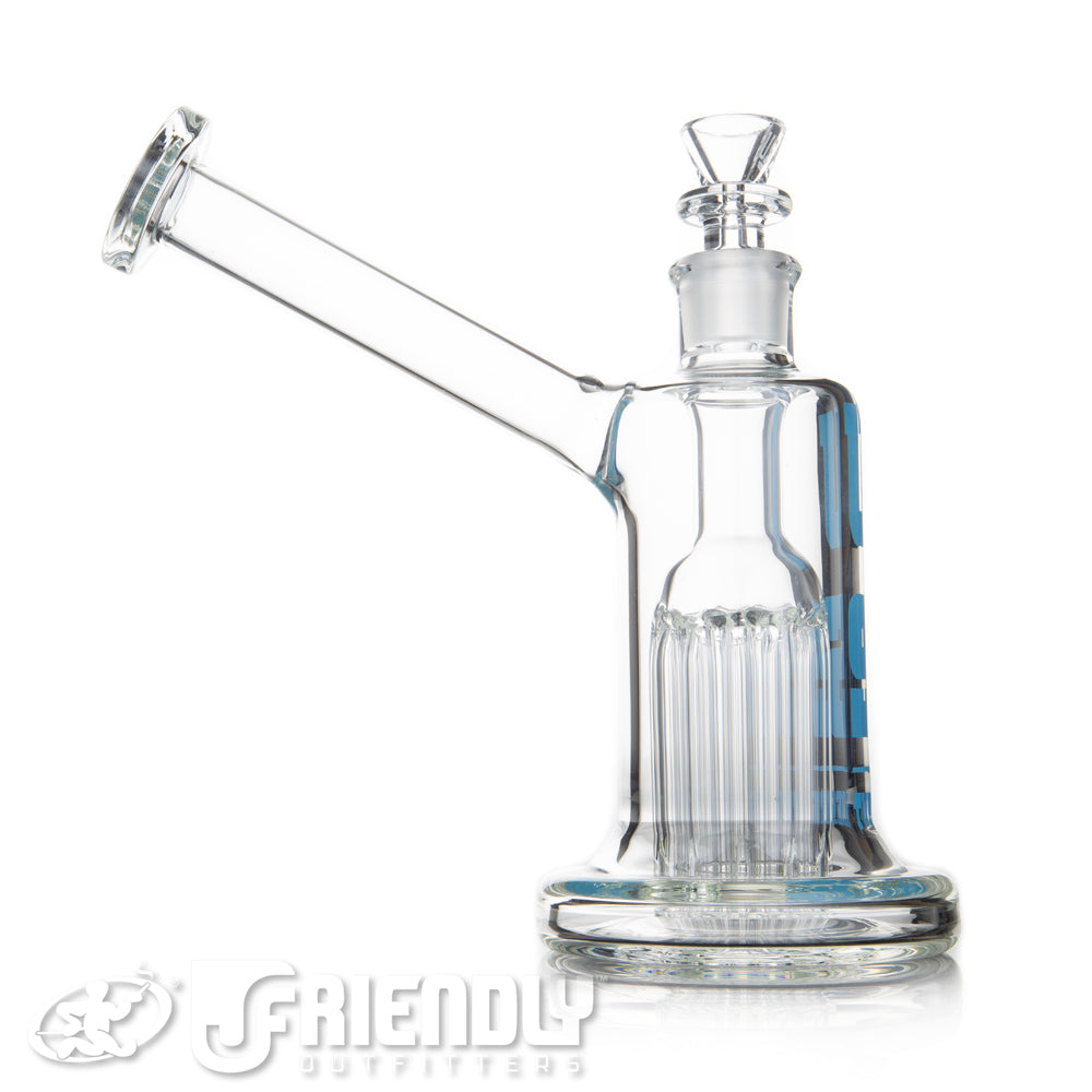US Tubes 19mm 12 Arm Tree Bubblers w/Blue Label